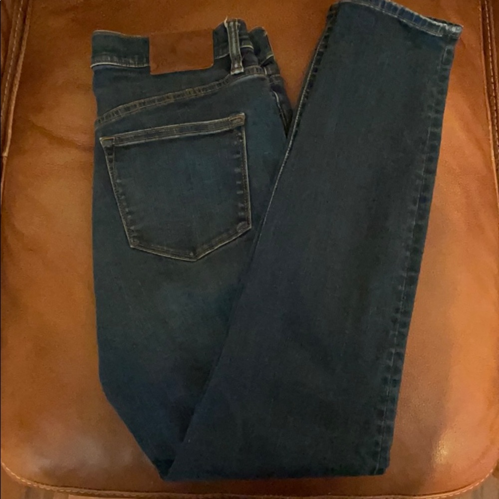 J.Crew lookout high rise skinny Jean Roxford wash